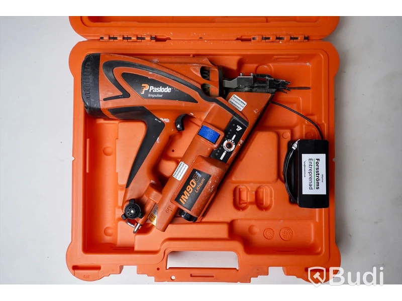 Paslode gaspistol inkl case
